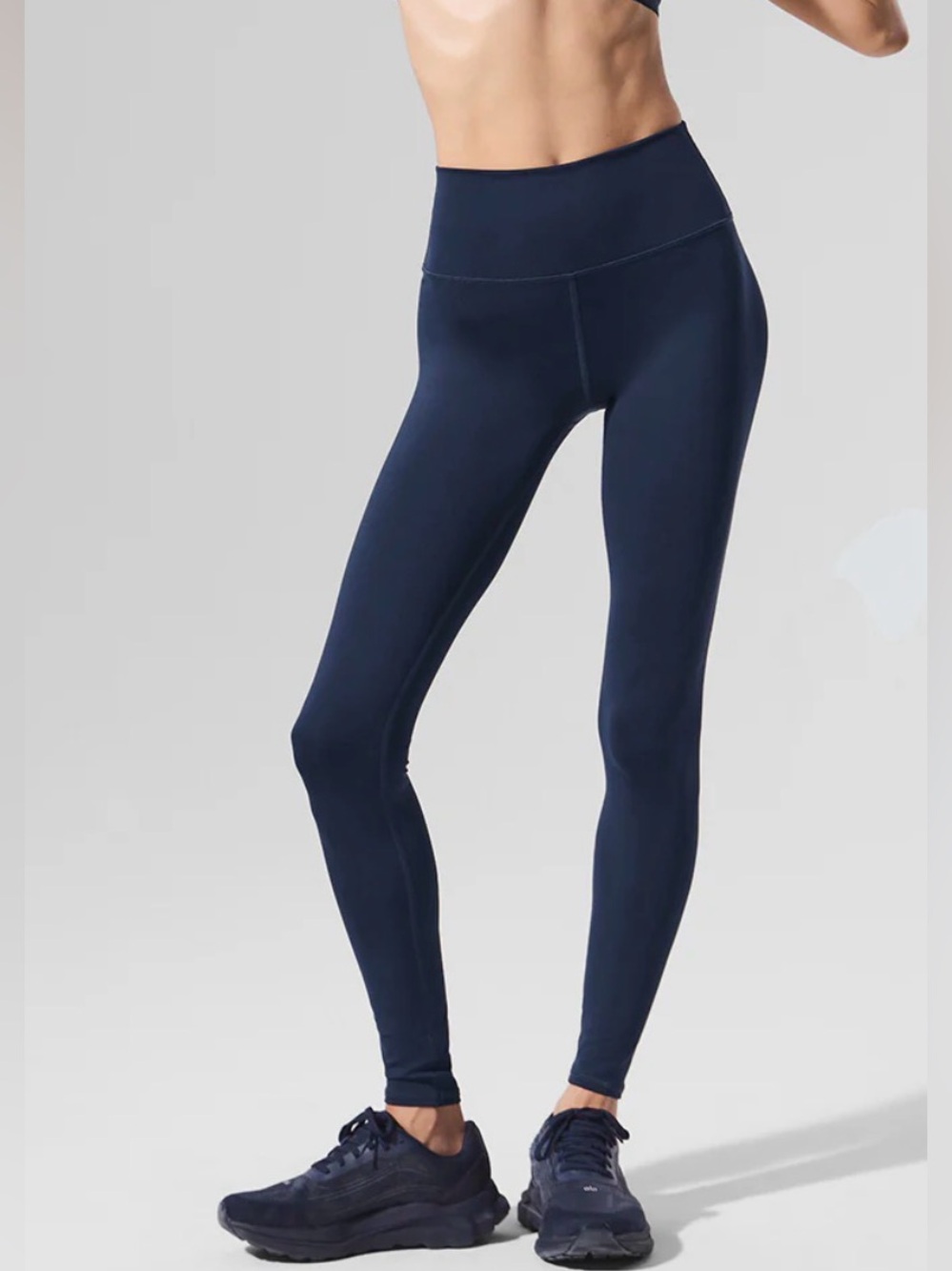Alo Yoga High-Waist Airlift Legging Navy Blue Size *Small* EUC